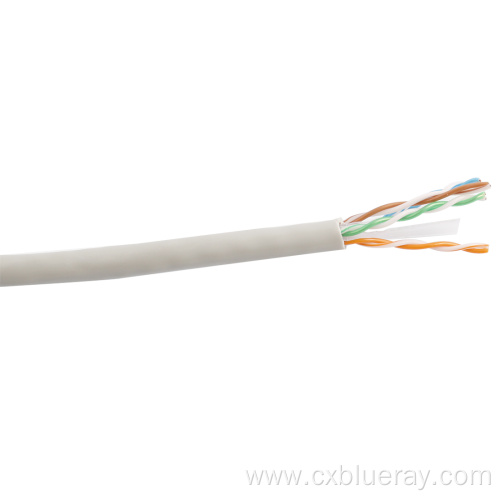 Pure Copper 23AWG UTP Cat6 Network Cable with Test Passed 500MHZ High Quality Factory supply